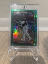 2021 Panini Prizm- Yermin Mercedes #98 Green Prizm (RC) White Sox MINT