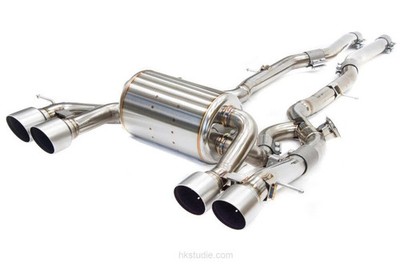 HKS HKStudie Catback Exhaust For BMW M3/M4 G80/G82 (21-25)