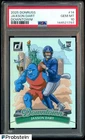 2025 Donruss Downtown! #14 Jaxson Dart Giants RC Rookie SSP CASE HIT PSA 10