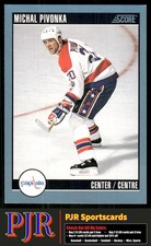 Michal Pivonka 1992-93 Score Canadian #253 Washington Capitals