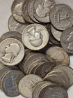 90% Silver Quarters- Roll of 40 Coins ($10 FV) SKU07
