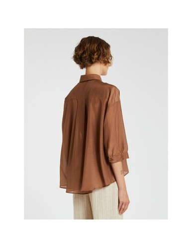 Iblues - Camicia in mussola misto seta e cotone Donna Bucci - Picture 2 of 2