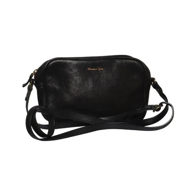 Massimo Dutti, Umhängetasche, Damen, Schwarz, Einfarbig, 19, 5, 13 cm #TtN - Bild 1 von 4