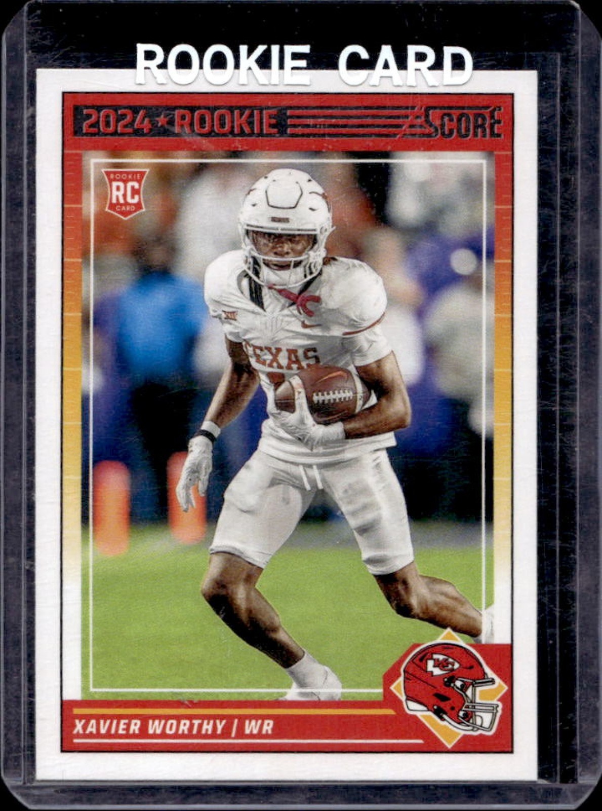 2024 Panini Score Xavier Worthy RC Rookie #324 Chiefs