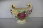 Antique Roseville art pottery Rozane 244 - 6 fern dish has chip