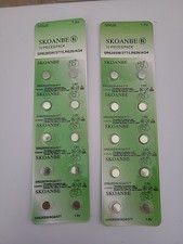 Two 10 Packs 20 Batteries Total  SKOANBE SR626SW/377/LR626/AG4 1.5V Batteries