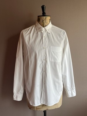 Engineered Garments Hemd Herren Größe M Weiß Baumwolle Made in USA