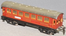 M&auml;rklin 1843 D-Zug-Schlafwagen  Mitropa 4-achsig  rot 29,5, cm  von 1930  Spur 0