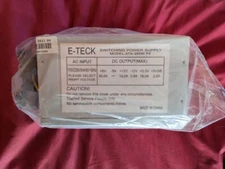E-TECK switching power supply ATX-350W P4 computer projects 12vdc 5vdc 115v/230v