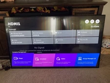 Lg 65” Digital Signage