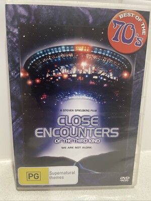 Close Encounters Of The Third Kind  (DVD, 1977) Reg 4 Steven Speilberg