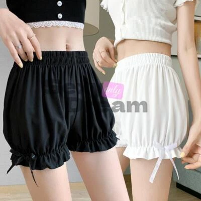 2 Pack Lot Womens Slip Shorts Pettipants Bloomers Panties Lingeries Underpants