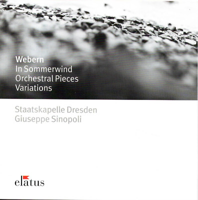Webern ORCHESTRAL WORKS Staatskapelle Dresden Sinopoli | exzellent  (C5111)
