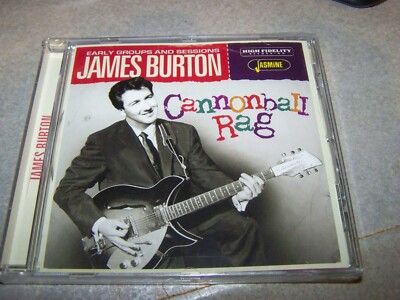 JAMES BURTON  ''CANNONBALL RAG ' EARLY GROUPS AND SESSIONS ON JASMINE LABEL