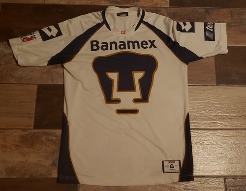 Used Pumas UNAM Jersey lotto 2002/2003 home jersey Sz Médium