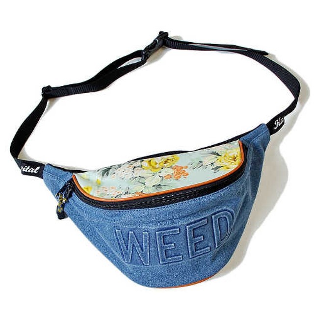 denim fanny pack