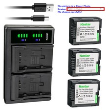 Kastar Battery LTD2 Charger for HITACHI DZ-BP14S DZ-BP7S DZ-BP21SJ and CGR-DU07