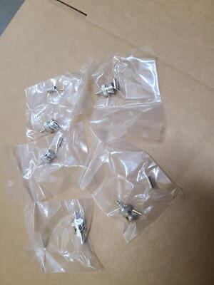 Pack of 5 RF Industries Crimp Style BNC Male Connector for RG58 # RFB-1106-2