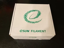 PLA 1.75mm filament Esun. Burley Wood color.