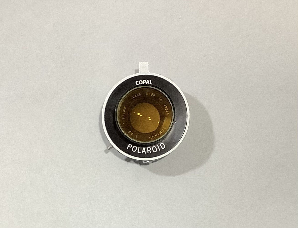 Polaroid Tominon 1 : 4.5 f = 105mm lens in Copal shutter | eBay