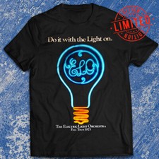 Rock Concert Music T-Shirt Electric Light Orchestra Tee ELO Jeff Lynne Classic