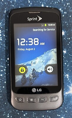 LG Optimus S - LS670 - BLACK (Sprint) - Tested working