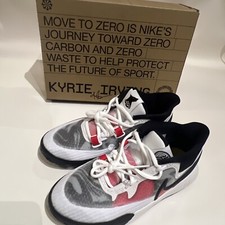 NIKE KYRIE 8 GO GS White/University Red-Black KIDS SIZE 6Y New Free Shipping