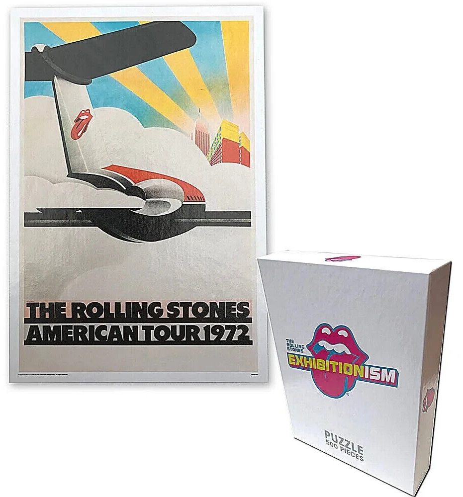 OFFICIAL THE ROLLING STONES EXHIBITIONISM 500-PIECE JIGSAW PUZZLE BRAND NEW! #4