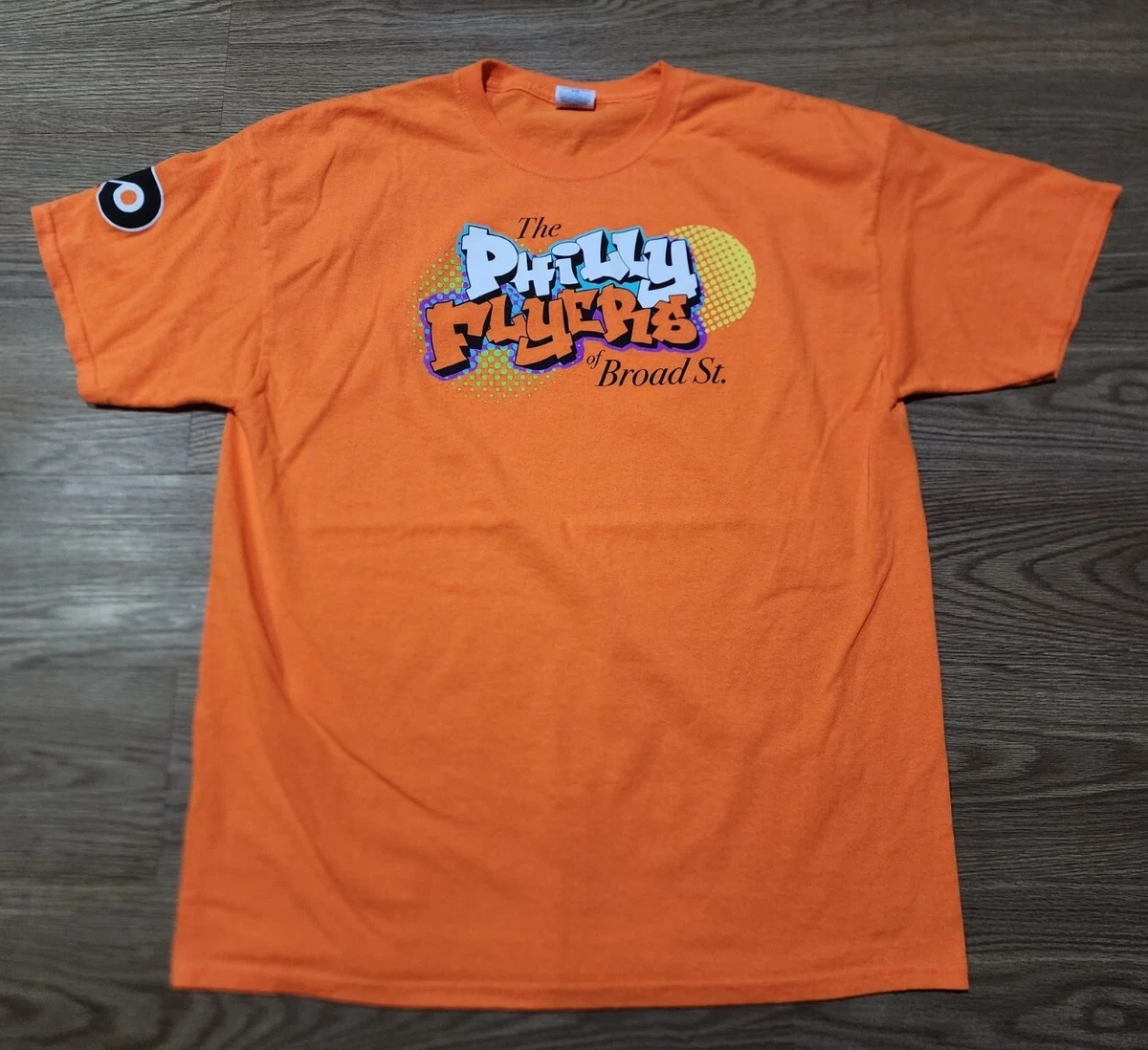 NHL Philadelphia Flyers Fresh Prince Philly Flyers Of Broad St. T Shirt Size  XL