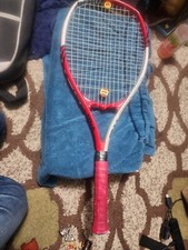 Wilson Roger Federer 110 Tennis Racquet Racket Power Strings Red White