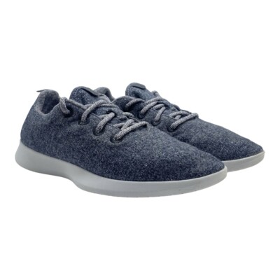 Allbirds Wool Runner 2 Mens 9‎ Grey Heather White Merino Wool Sneakers Shoes Allbirds Wool Runner Mizzles Womens Size 10 Heather Gray  main image 3