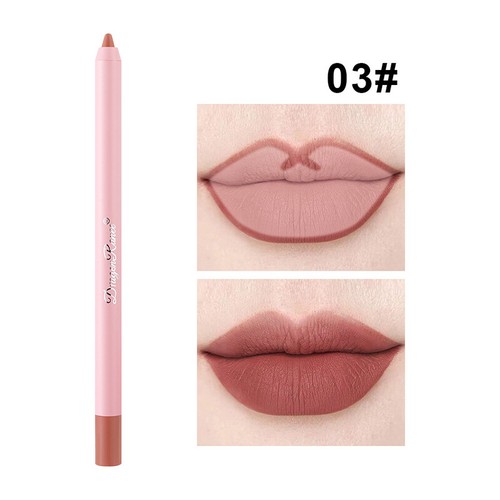 12 Colori Opachi Rossetto Waterproof Matita Per Labbra Matita Per Labbra-+ - Zdjęcie 9 z 29