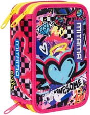 ASTUCCIO SCUOLA TRIPLO 3 ZIP MITAMA  - URBAN QUEEN