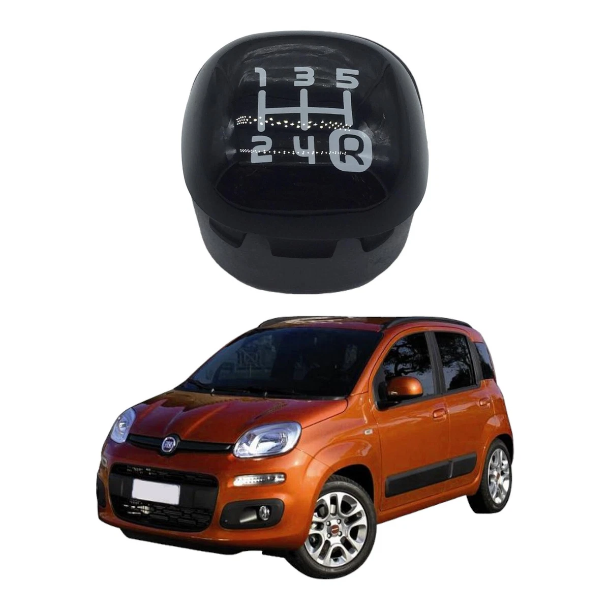 Pomello Leva Cambio Marce Specifico per Fiat Panda 169 dal 2003 > 2012