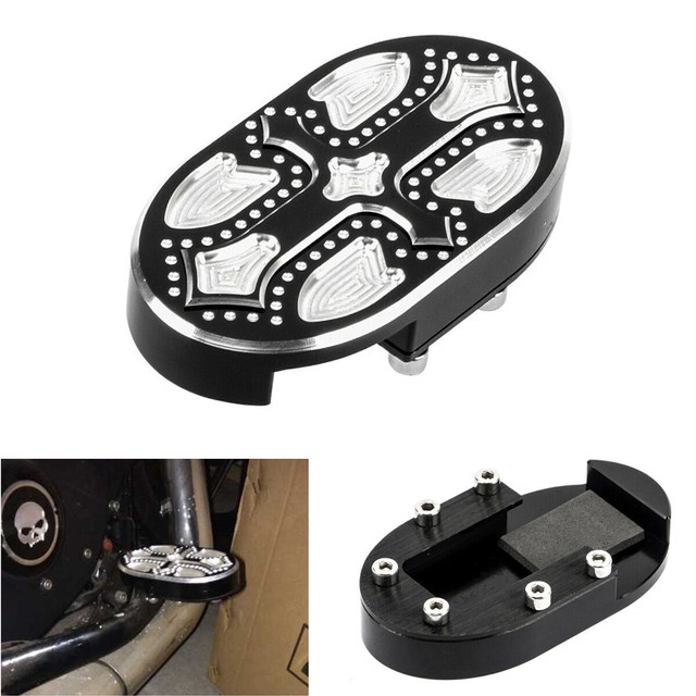 Motorcycle Edge Billet Brake Pedal Pad Cover For Harley Sportster