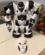 WowWee ROBOSAPIEN Humanoid Toy Robot 14-inch Remote Control - WORKS