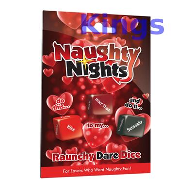  Naughty Nights Rauchy Dare Dice Fun Party Spiele Naughty Sex Aid romantisches Spiel