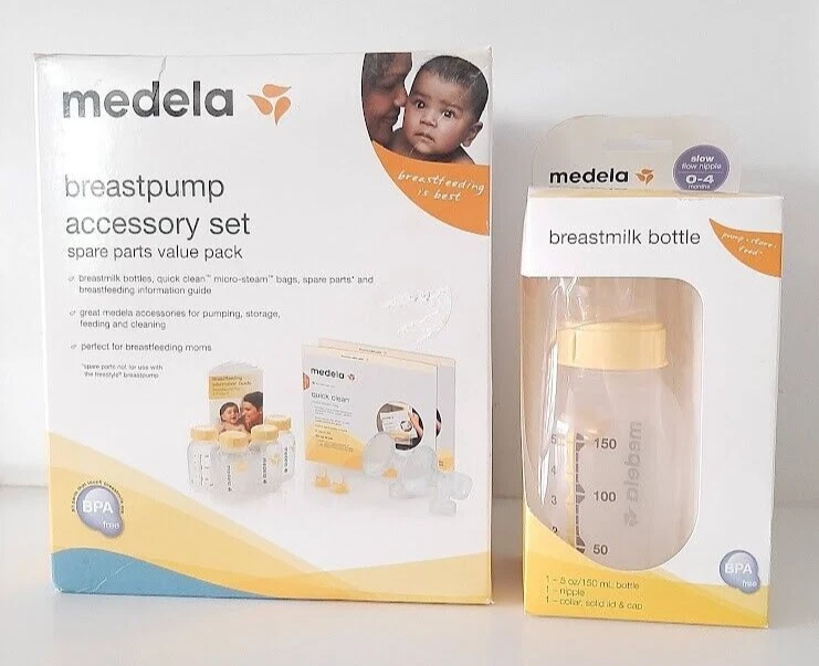 Medela Breast Pump Accessory And Breast Milk Bottle 5 Oz New Sealed Otiginal
