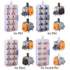 5Pairs Hall Effect Joystick V3 V4 Gen for PS4 PS5 Xbox SwitchPro Magnetic Effect