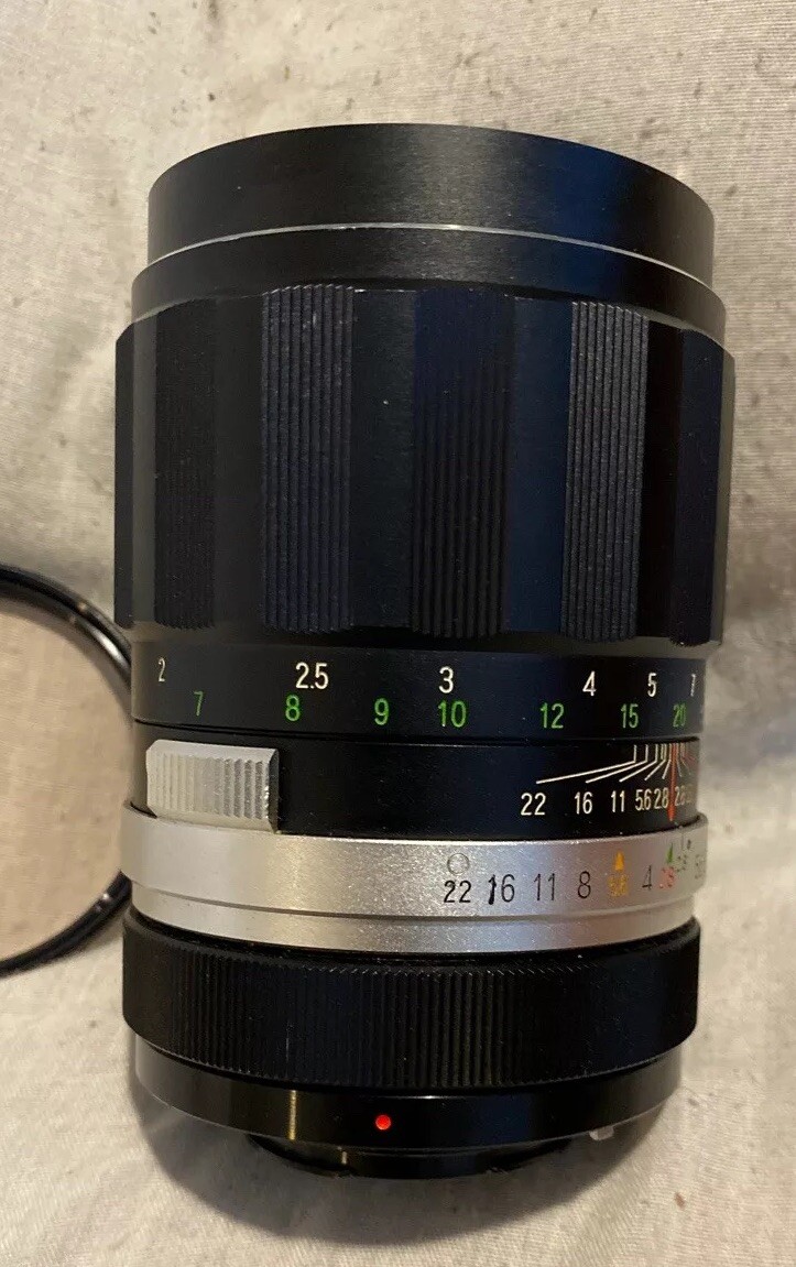 Téléobjectif Soligor 135 Mm F/2.8 – Monture Topcon – Quasi Neuf