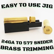 DW's Original - 24GA to 577 Snider Trimming Jig for 2'' Chop Saw