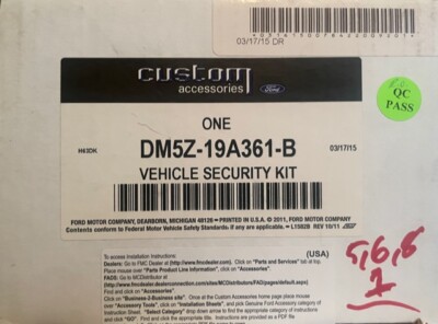 NEW OEM Ford Vehicle Security System Kit DM5Z-19A361-B Escape Focus C-Max 13-15