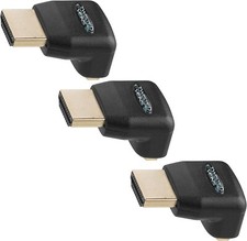 Twisted Veins 3-Pack HDMI 90° Right Angle Connectors (Model: ACHRA3)
