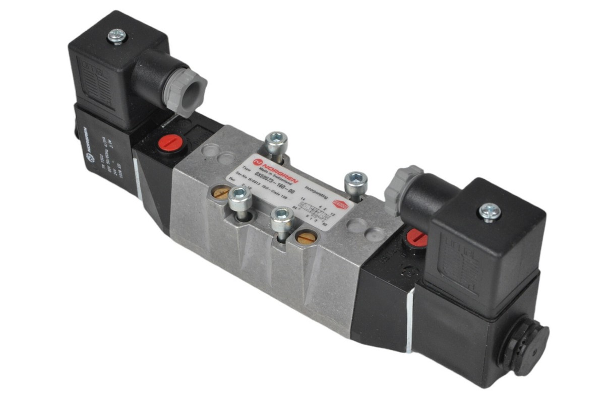 NORGREN solenoid valve 5/2, SXE0573-160-00, ISO 157, SXE0573