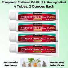 Compare to Cortizone-10 Cream Plus 1% Anti-Itch Exp06/2026 8oz Maximum Strength