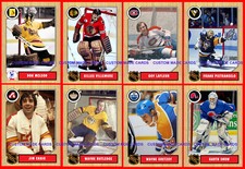 Home Made Hockey Art Photo Cards 78 Different Stars Goalies Series 10 U-PICK