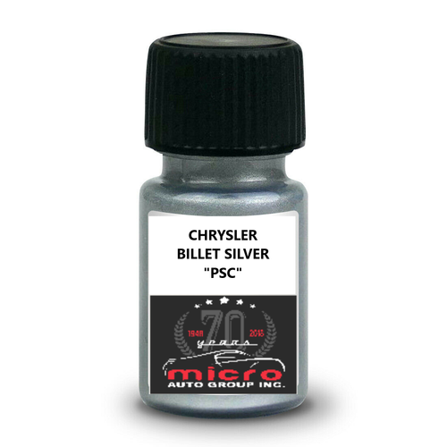 Chrysler Jeep RAM Billet Silver PSC Touch up Paint With Brush 2 Oz SHIPS TODAY eBay