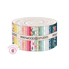 Kimberbell VINTAGE FLORA Maywood Studi JELLY ROLL 40 strips Quilt FABRIC Florals