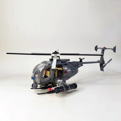 McDonnell Douglas MD 500 Defender Hubschrauber MOC USA US Hubschrauberblöcke Flugzeugjet