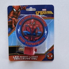 NEW MARVEL SPIDER-MAN LED NIGHT LIGHT New Great for Bedrooms or Hallway